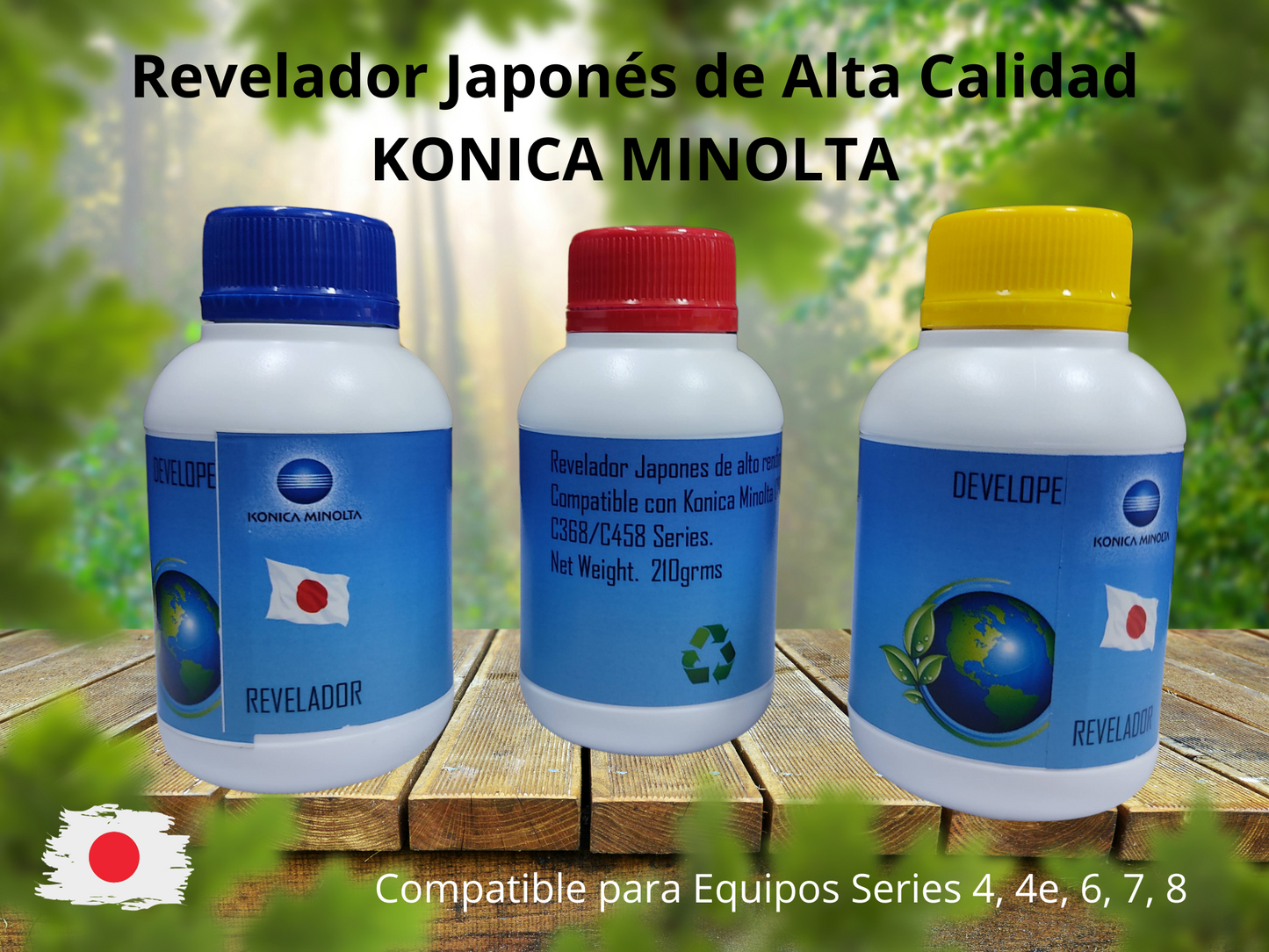 Revelador Compatible Konica Minolta DEVELOPERKM®